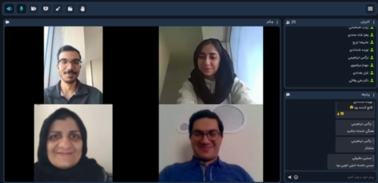 نهمین نشست کمیته دانشجویی توسعه آموزش دانشگاه 